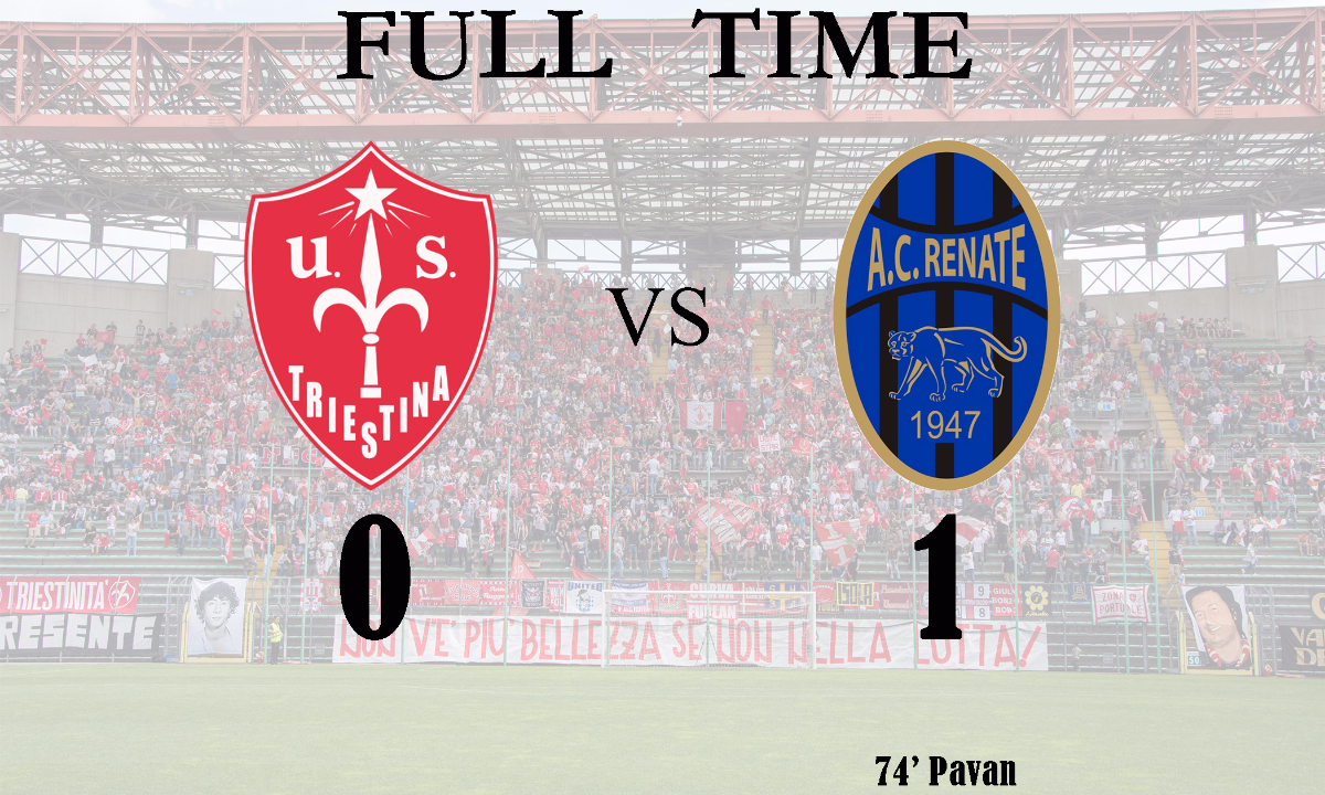 Triestina beffata dal Renate: al 