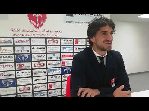 Sala stampa Triestina-Teramo: Rocco Costantino