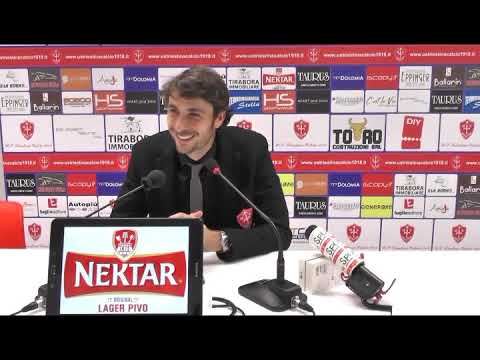 Sala stampa Triestina - Padova: Giovanni Formiconi