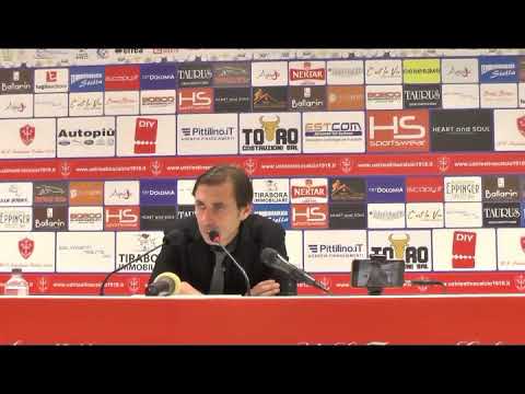 Sala stampa Triestina - Fano: Carmine Gautieri