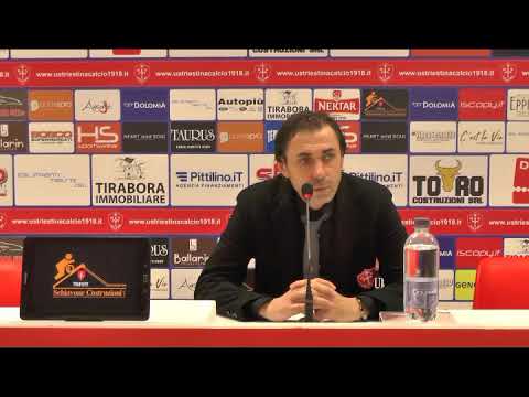 Sala stampa Triestina - Sudtirol: Carmine Gautieri