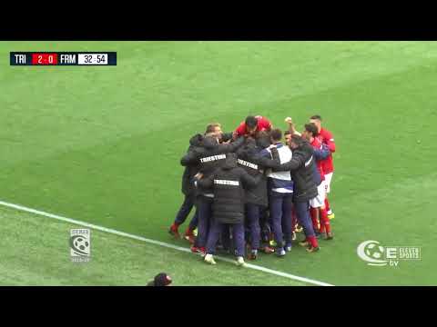 Triestina - Fermana: Highlights