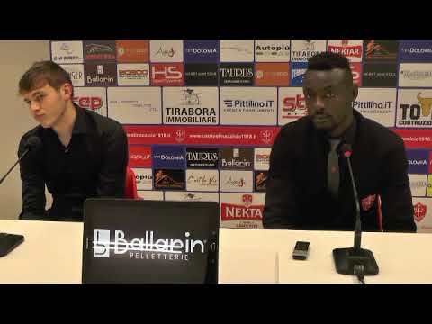 Sala stampa Triestina - Sudtirol: Ermacora e Mensah