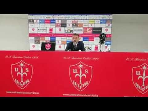 Sala stampa Triestina - Ravenna: Nicola Princivalli