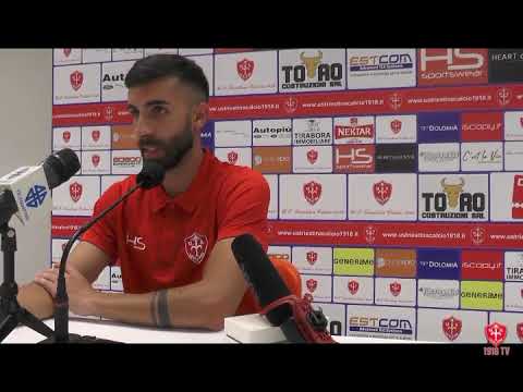 Triestina - Gubbio post gara: Daniele Giorico