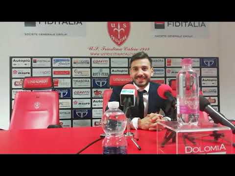 Sala stampa Triestina-Samb: Mirco Petrella